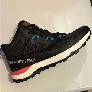 The North Face Men's Black and Red Athletic Shoes